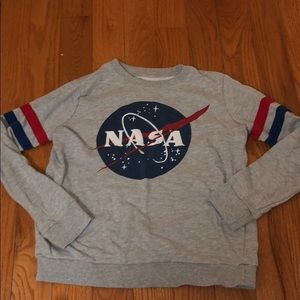 Banded arm NASA sweatshirt Small